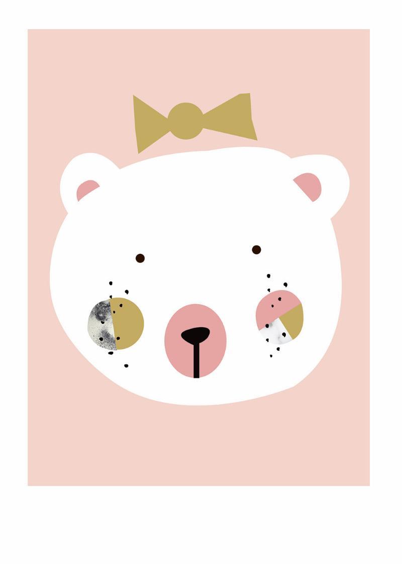 Lille Bamse Pige af Plakatwerket