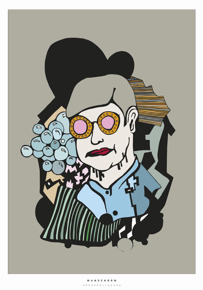 Mandehårstyling fra Krusedulle Guru