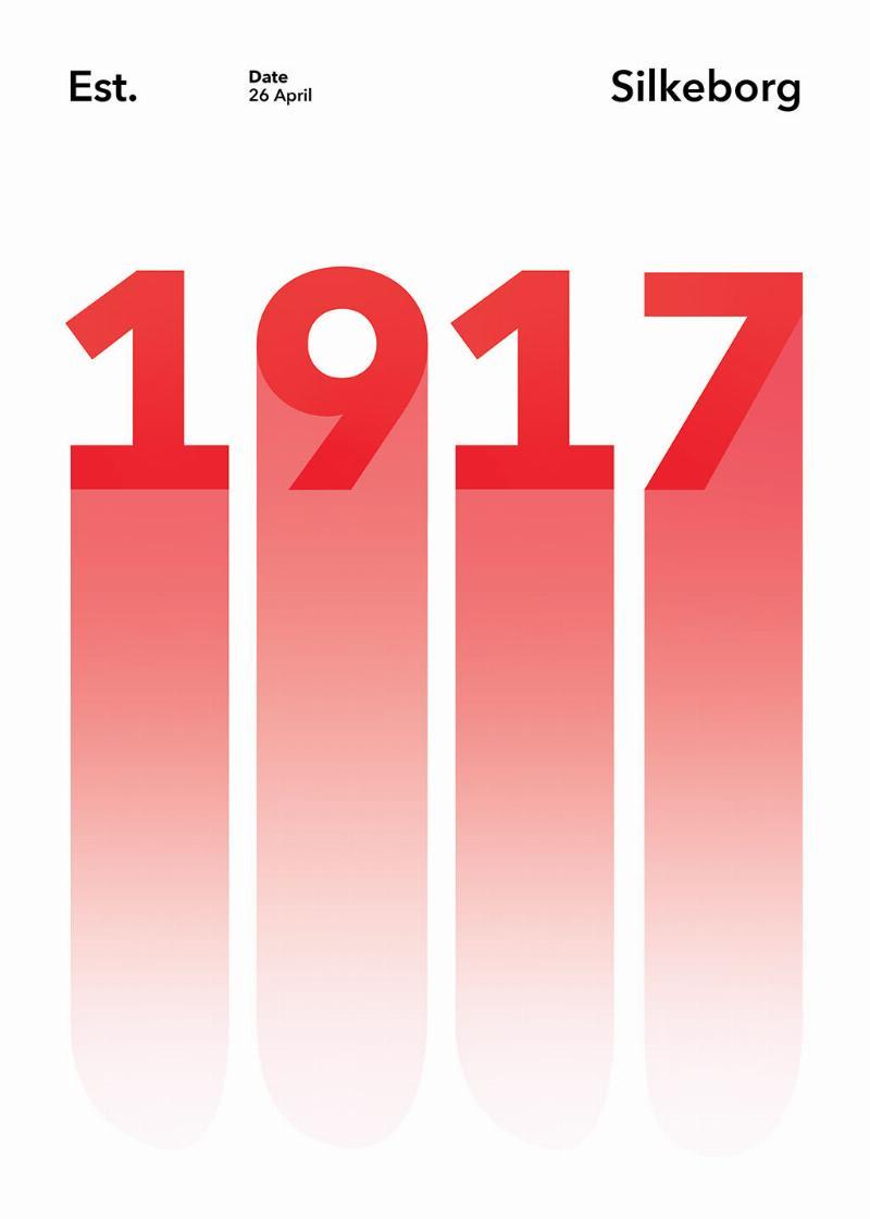Silkeborg - 1917 af Olé Olé