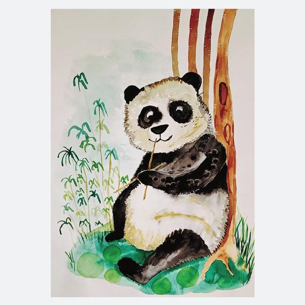 Panda Plakat fra Studio Schack