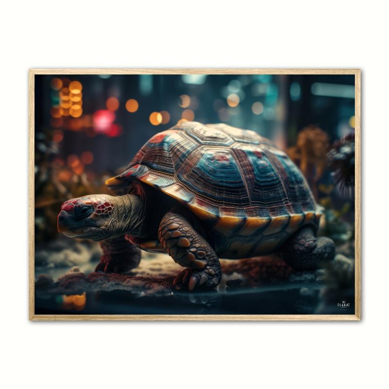 Skildpaddeplakat 21 x 29,7 cm (A4)