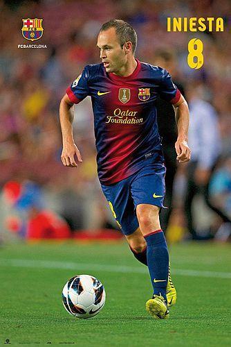 Super tilbud på Iniesta plakat - 61x91,5 cm