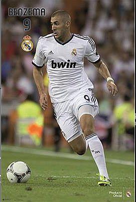 Fantastisk plakat af Benzema – 61x91,5 cm