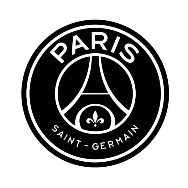 Paris Saint Germain vægklistermærke 57x57cm