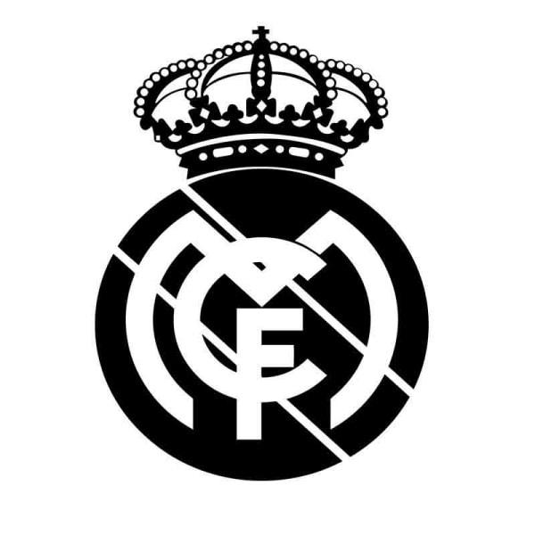 Real Madrid vægklistermærke - 57x83cm