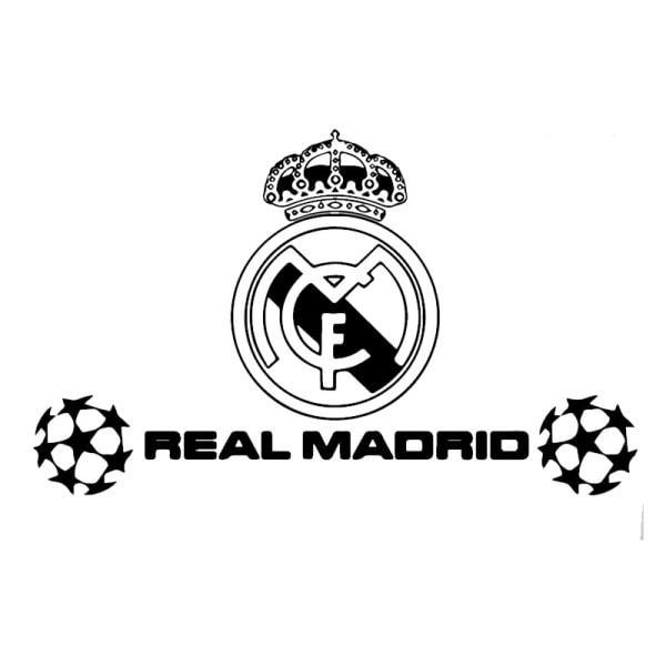 Real Madrid vægklistermærke - Champions League 40x70cm