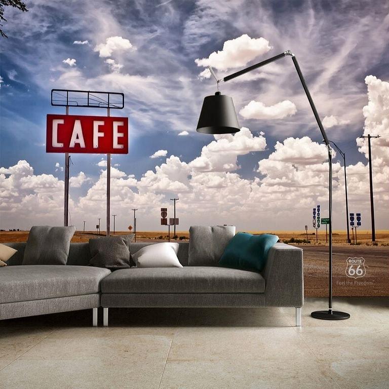 Fototapet med Route 66 design