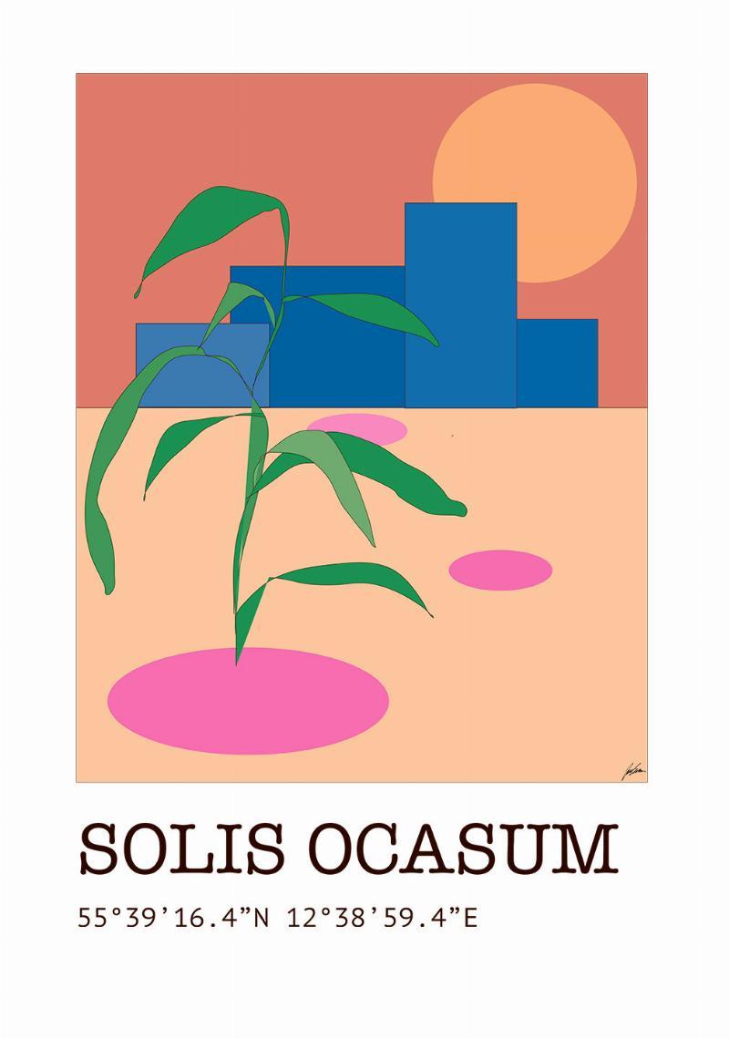 Solis Ocasum Plakat fra Justesen