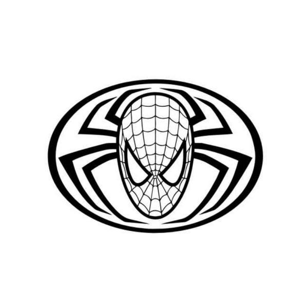 Smuk Spiderman vægklistermærke - 25x35 cm