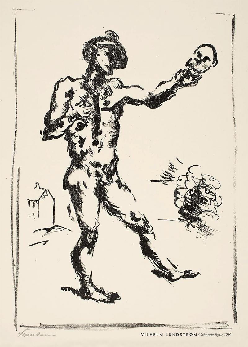 Stående figur, 1919 af Plakatværket