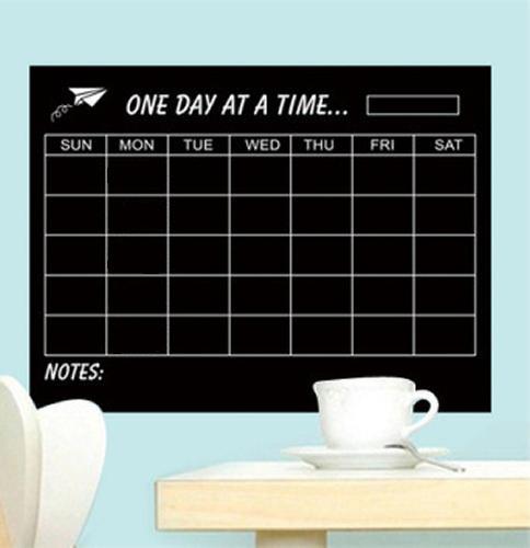 Ugekalender Vægklistermærke til Kridt – Organiser Dine Aftaler!
