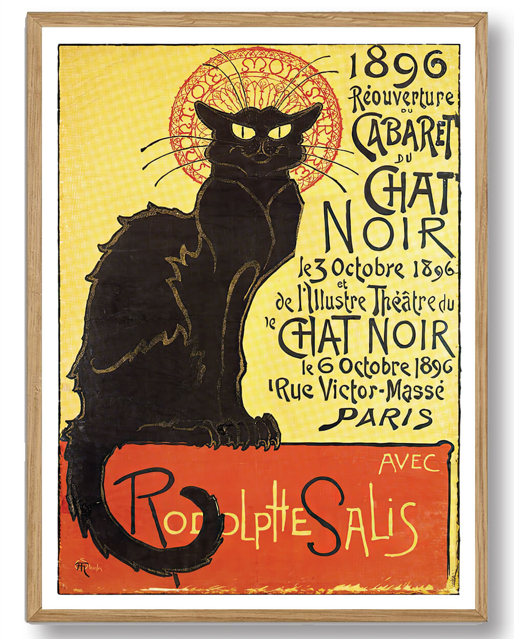 Tournée du Chat Noir Plakat – Klassisk Kunstværk