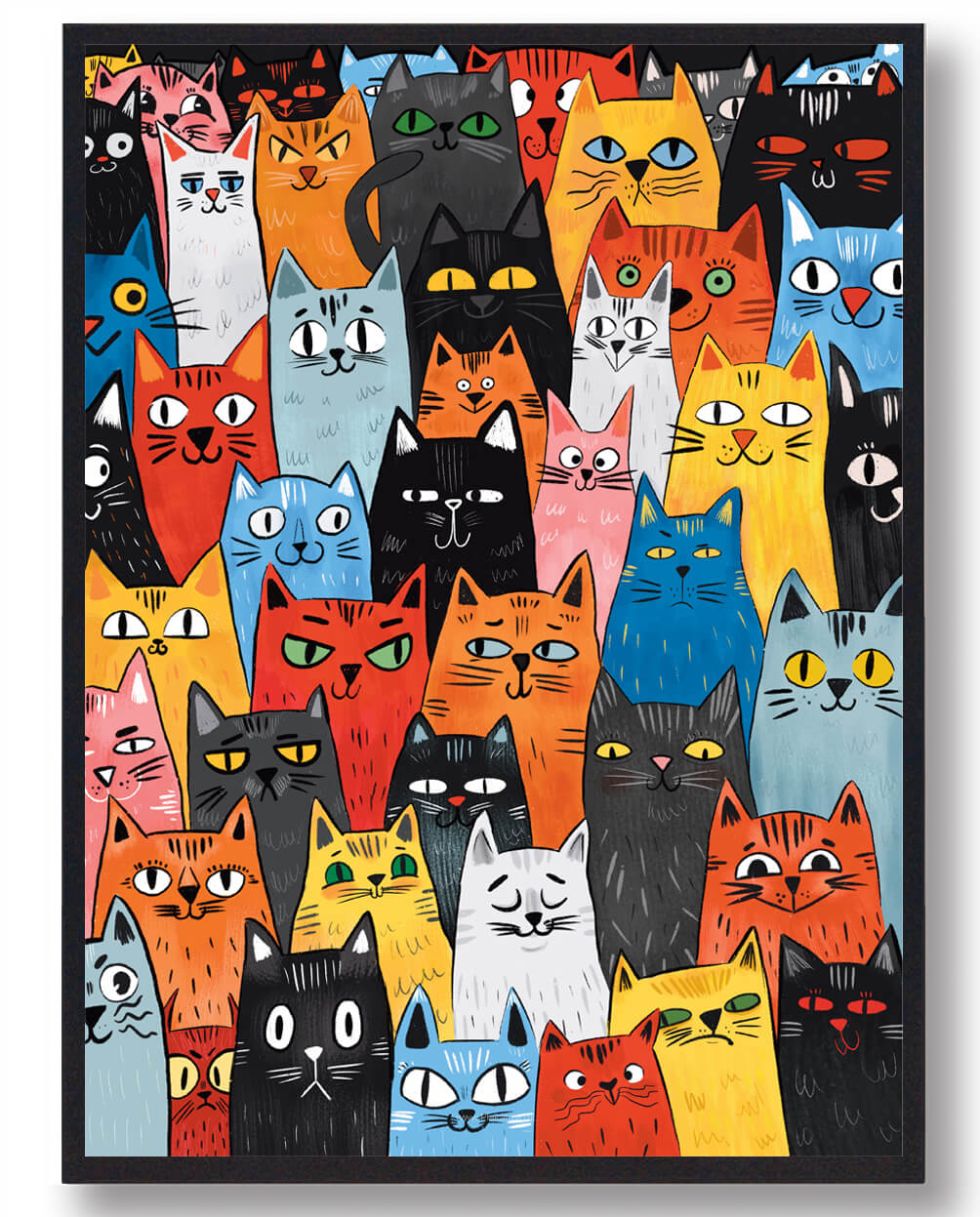 Katteplakat - Humoristisk Egenrådighed til Dit Hjem