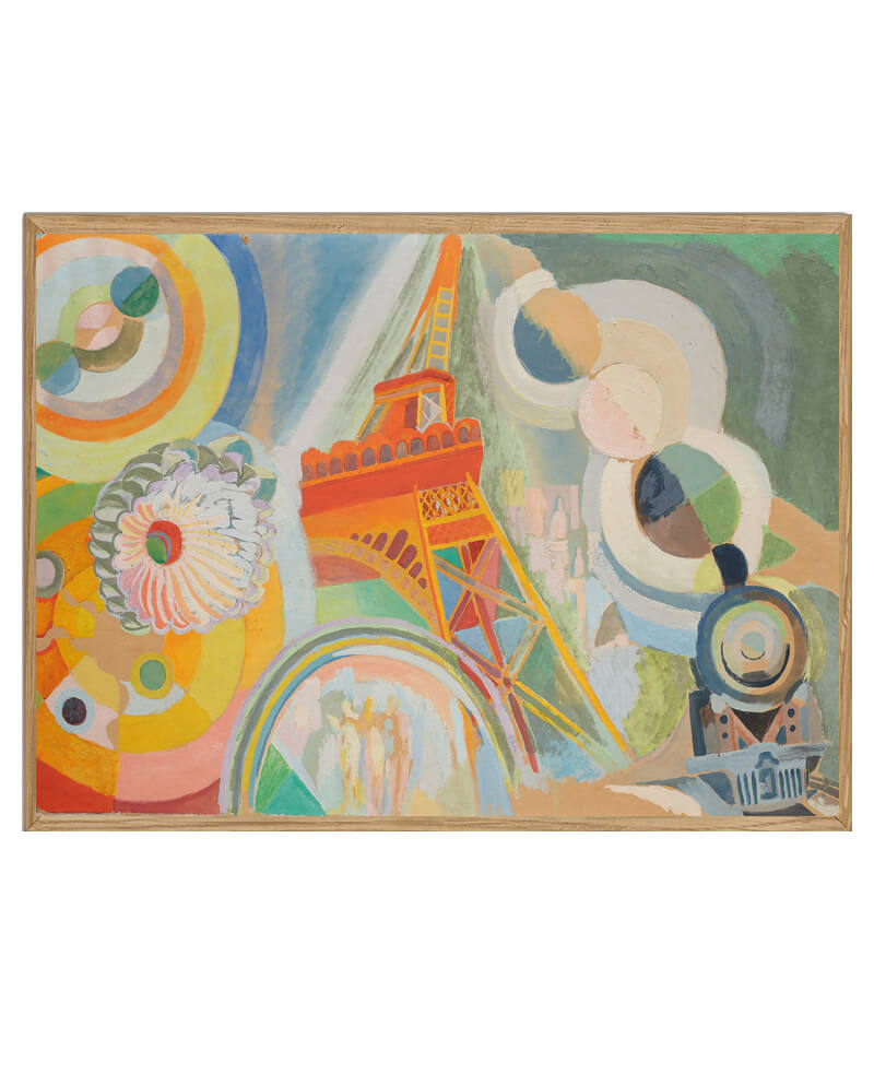 Robert Delaunay – Eiffeltårnet Kunstplakat