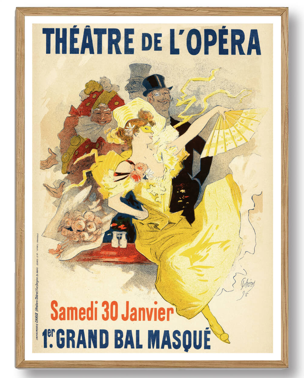 Jules Chéret – Plakat fra Théâtre de L'Opéra til salg!