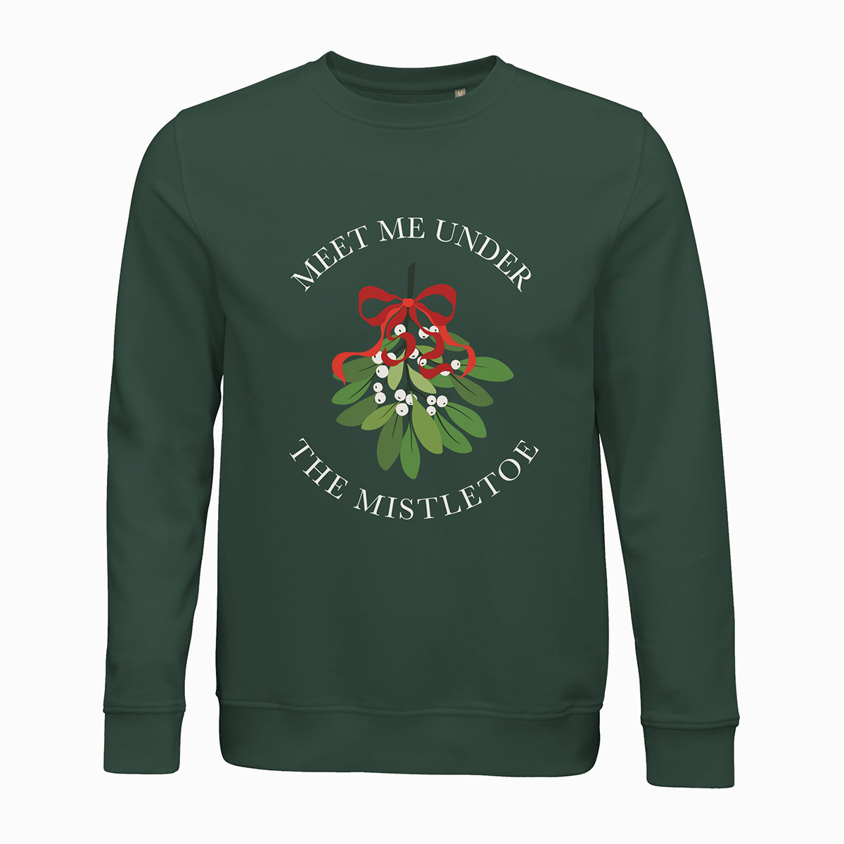 Meet me under the mistletoe  Jule sweatshirt (Unisex)