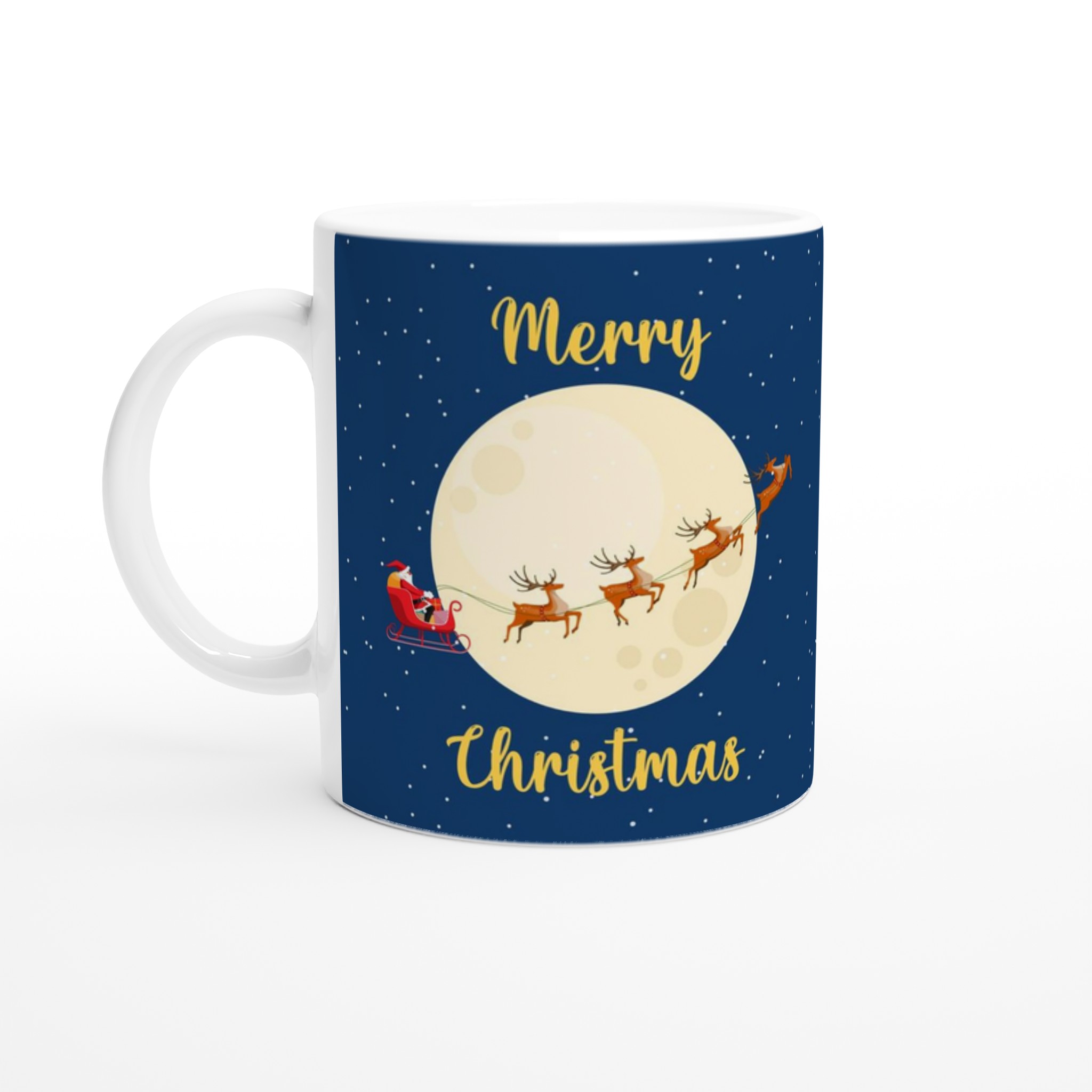 Santas Sleigh Ride  Julekrus med flot motiv (325 ml)